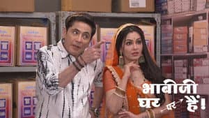 Tiwari Fumes Seeing Angoori At Vibhuti's Store