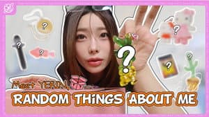 Meet YERIN, Random things about me