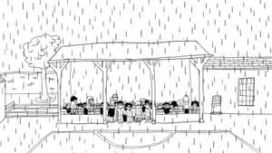 The rain