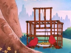 How Fanny Found a Cardinal In a Cage