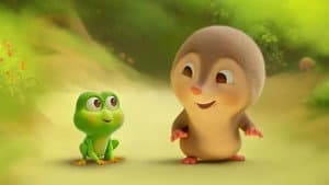 Margo and Froggy: A Game of Hide and Seek