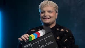 Rejected after coming out, his father takes the stage at Gay Pride