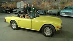 1966 VW Beetle and 1976 TR6 Convertible