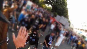 Supporter fight gets out of hand