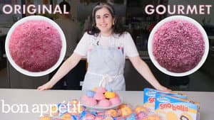 Pastry Chef Attempts to Make Gourmet Sno Balls