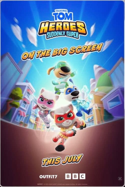 Talking Tom Hero’s on the Big Screen